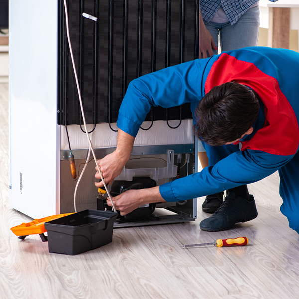 how long does it usually take to repair a refrigerator in Vinton